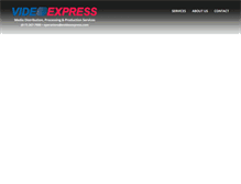 Tablet Screenshot of evideoexpress.com